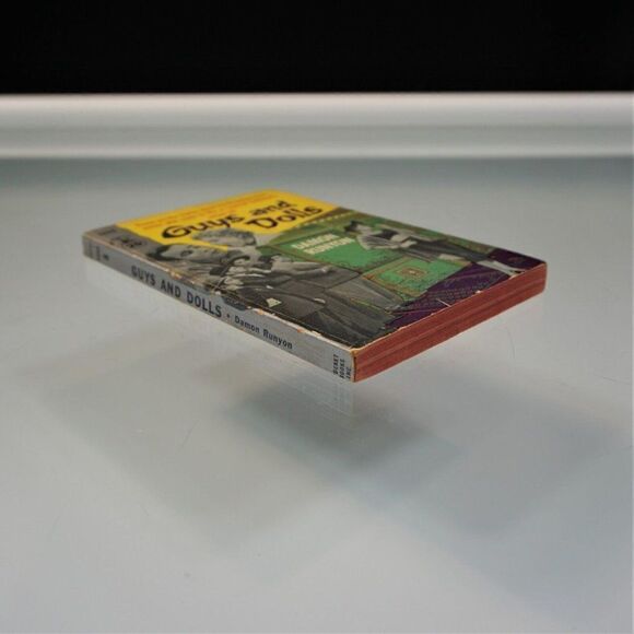 Guys and Dolls by Damon Runyon 1955 Pocket Books 1098 Paperback - Picture 3 of 5